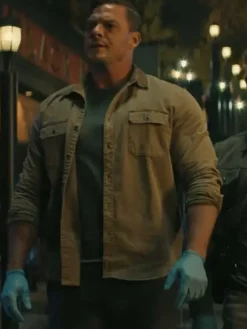 Reacher S02 Jack Reacher Brown Jacket