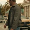 Reacher S02 Jack Reacher Grey Cotton Jacket Side View