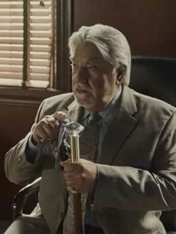 Reacher Season 01 Bruce McGill Grey Suit front view