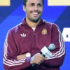 Rodri Fanatics Fest NYC 2026 Spain Maroon Jacket