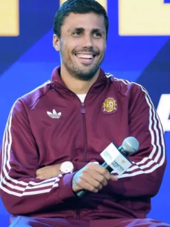 Rodri Fanatics Fest NYC 2026 Spain Maroon Jacket