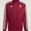 Rodri Fanatics Fest NYC 2026 Spain Maroon Jacket Front View