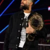 Roman Reigns RAW 2026 Black Denim Jacket