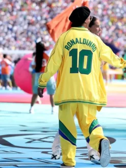 Ronaldinho FIFA World Cup Final Halftime Show Tracksuit Back View