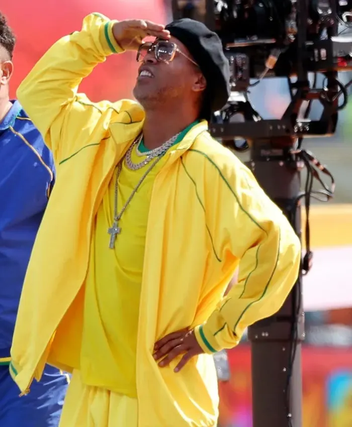 Ronaldinho FIFA World Cup Final Halftime Show Tracksuit Side View