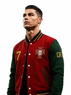 Ronaldo Varsity Portugal Jacket