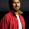 Ryan Gosling Ghost Rider Marvel SDCC 2026 Red Jacket with buttoned front