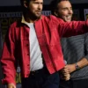 Ryan Gosling Marvel SDCC 2026 Ghost Rider Red Cotton Jacket front view