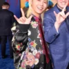 Ryoka Fujisawa Spider-Man Brand New Day 2026 Premiere Black Floral Bomber Jacket front view