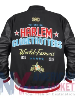 SP x Harlem Globetrotters Famous World Varsity Jacket Back View