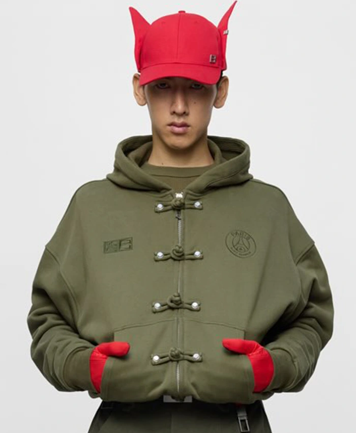 SS27 Pièces Uniques x PSG Green Jacket