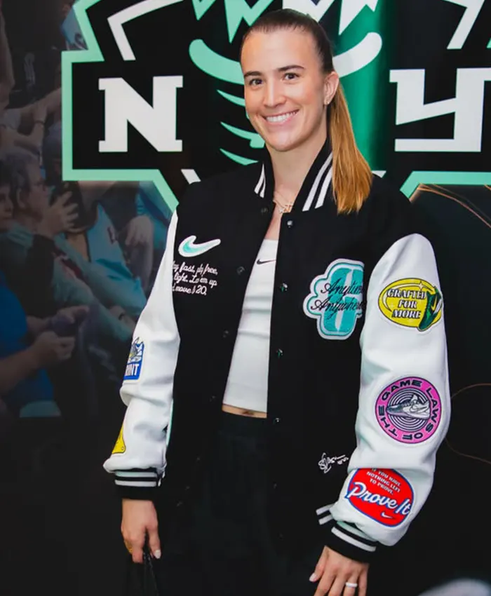 Sabrina Ionescu Nike Any Time Any Where Varsity Jacket
