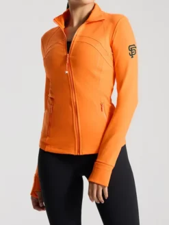 San-Francisco-Giants-Womens-Orange-Lululemon-Jacket