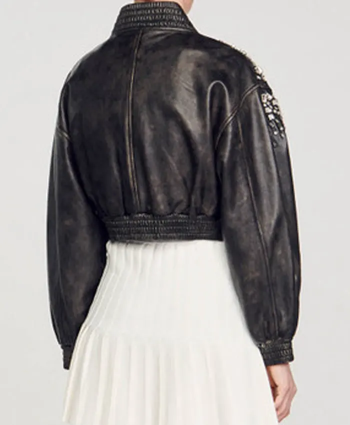 Sandro-Crystal-Studded-Leather-Jacket-Back