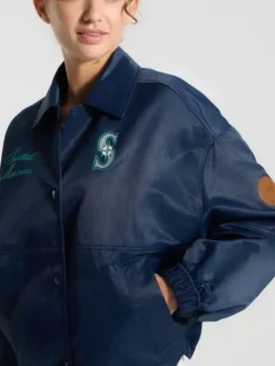 Seattle Mariners Women’s lululemon Navy Coaches Jacket