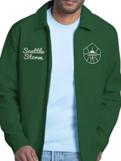Seattle Storm Starter Franchise Lightweight Jacket front with athletic design
