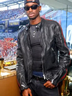 Shai FIFA World Cup 2026 Final Gucci Biker Jacket Front View