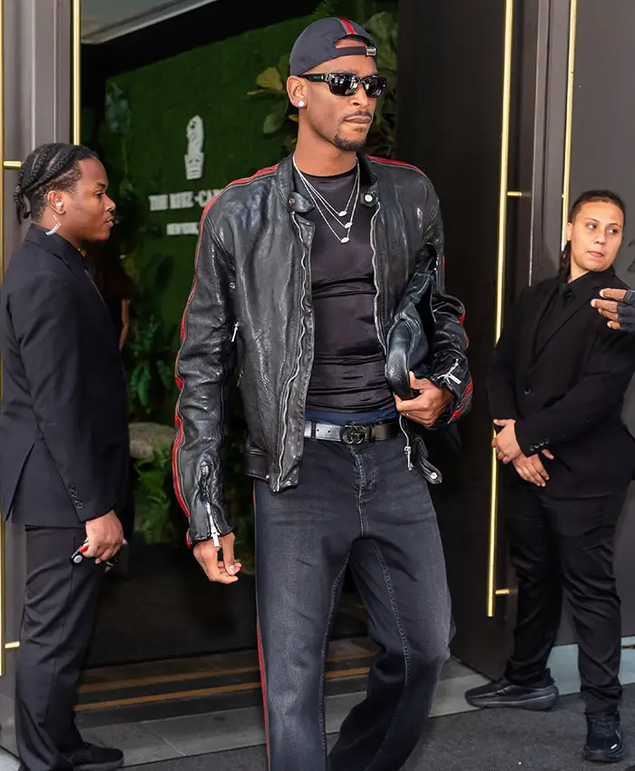 Shai FIFA World Cup 2026 Final Gucci Biker Jacket Left Side