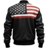 Vintage US American Flag Leather jacket