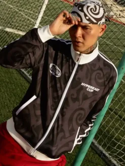 Singapore Hypebeast Cup Black Track Jacket