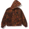 Solid 1st Camo Shark Zip Heavy Jacket