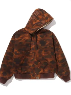 Solid 1st Camo Shark Zip Heavy Jacket
