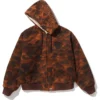 Solid 1st Shark Camo Heavy Zip Jacket