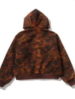 Solid 1st Shark Zip Camo Heavy Jacket