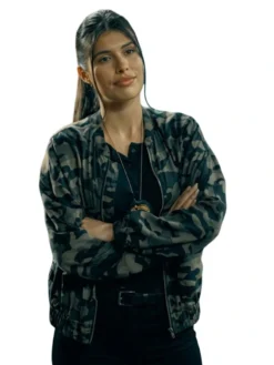 Sophia Del Rio 72 Hours 2026 Bomber Jacket