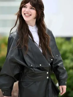 Sophie Thatcher Her Private Hell Black Leather Jacket