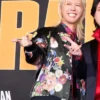 Spider-Man Brand New Day Premiere Ryoka Fujisawa Black Bomber Jacket with rib-knit collar