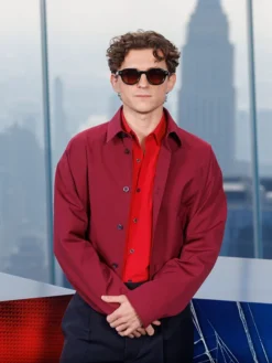 Spider Man New Day New York Tom Holland Red Jacket Front