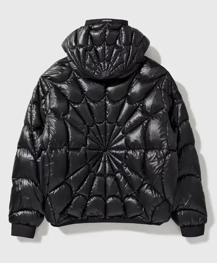 Spiderman x Moncler Black Padded Jacket