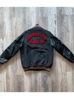 Spike Lee 40 Acres and a Mule Black Varsity Jacket