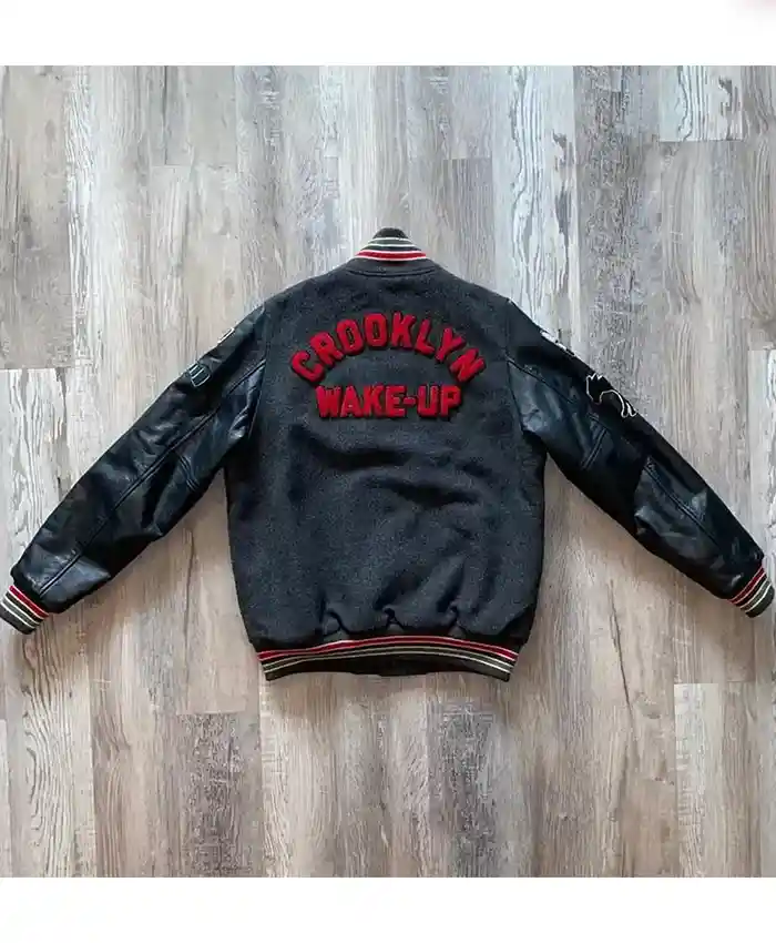 Spike Lee 40 Acres and a Mule Black Varsity Jacket