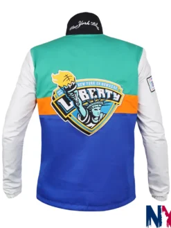 Spike Lee WNBA LVA-NYL New York Liberty New York or Nowhere Windbreaker Jacket back view