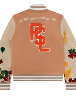 Starbucks x KidSuper Colm Dillane Team PSL Varsity Jacket Back View