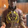 Streamer University Kai Cenat Leather Jacket