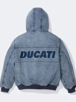 Supreme Ducati Blue Denim Jacket