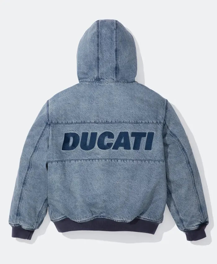 Supreme Ducati Blue Denim Jacket