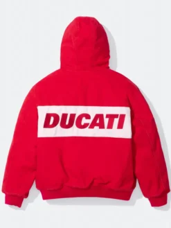 Supreme Ducati Red Denim Jacket
