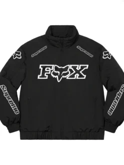 Supreme Fox Racing Black Puffy Jacket