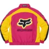 Supreme Fox Racing Pink Puffy Jacket