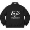 Supreme Fox Racing Puffy Black Jacket