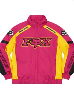 Supreme Fox Racing Puffy Pink Jacket