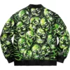 Supreme Skull Pile Bomber Leather Jacket