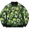 Supreme Skull Pile Leather Bomber Jacket