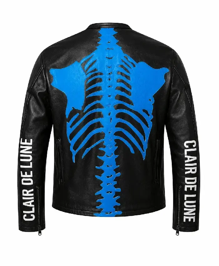 Supreme x Vanson Leather Black Bones Jacket