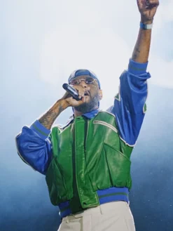 Swizz Beatz Pelle Pelle 1991 World Peace Leather Jacket Sale
