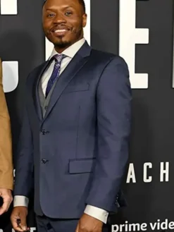 TV-Series Reacher Season 01 Malcolm Goodwin Blue Suit